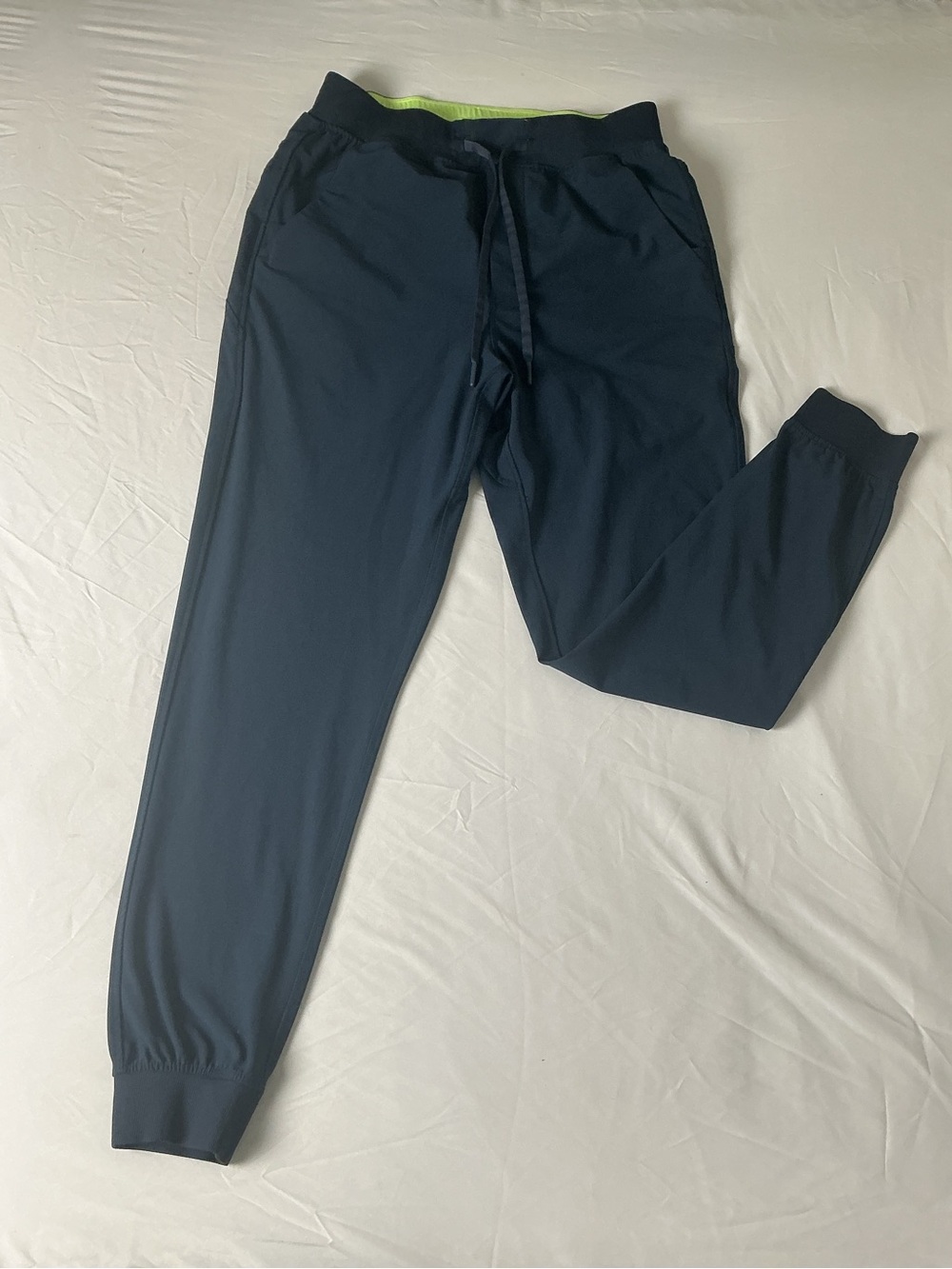 Birddogs Navy Blue Performance Gym Joggers Size L